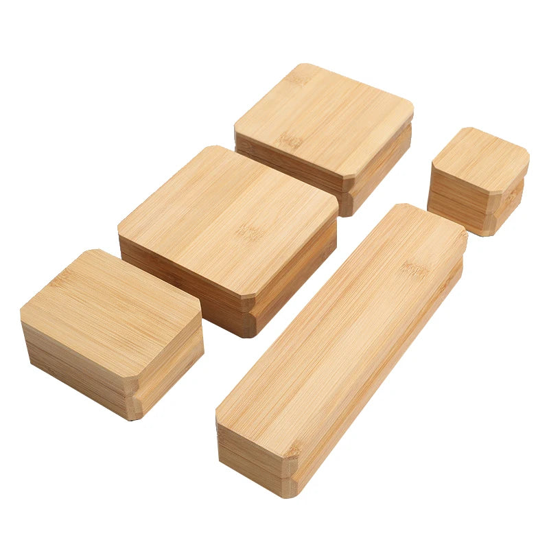 Boîte à Bijoux en Bois de Bambou