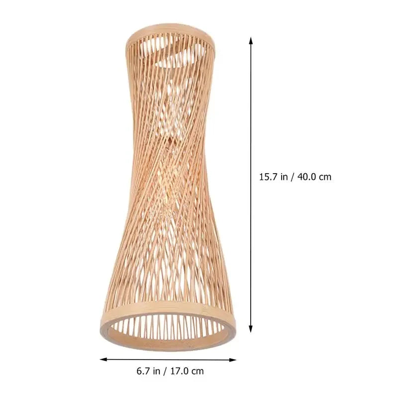Suspension Lanterne Bambou