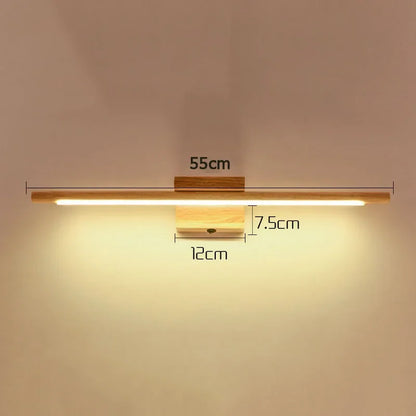 Applique murale en bois massif