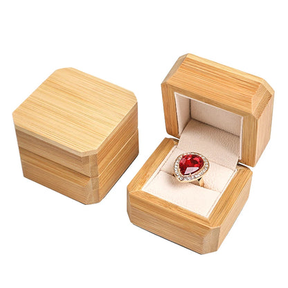 Boîte à Bijoux en Bois de Bambou
