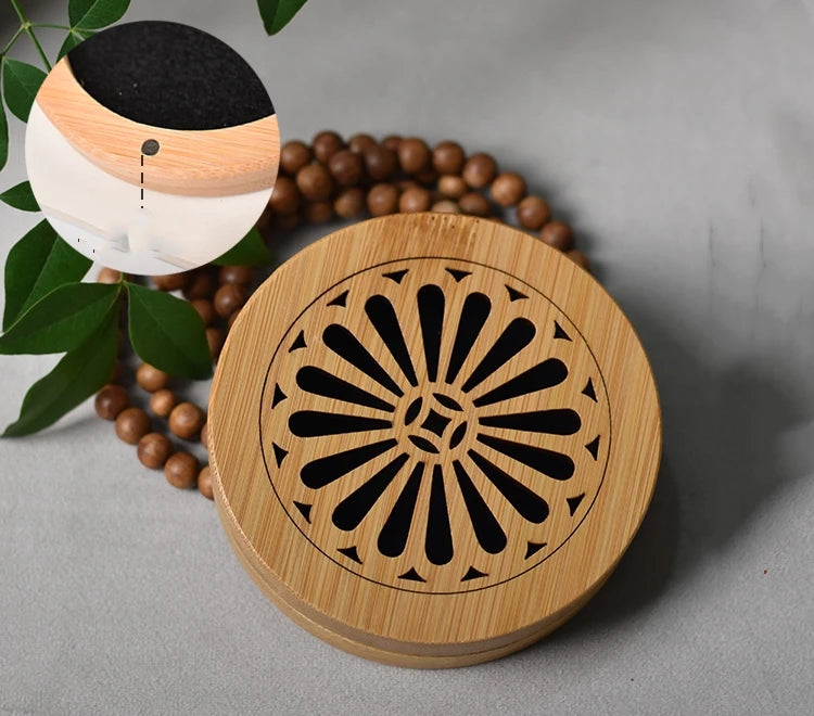 Brûleur d'Encens en Bambou