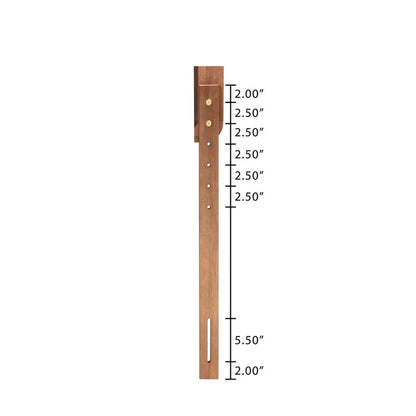 Tête de lit moderne en bois Queen