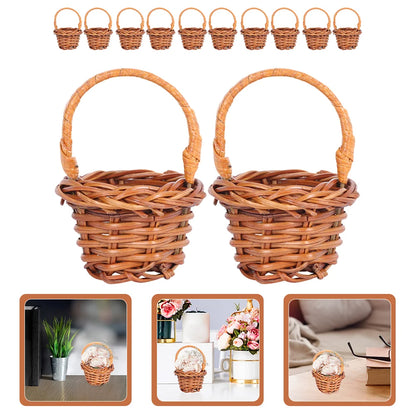 Mini paniers tissés décoratifs