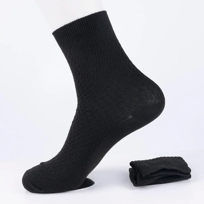 5 Paires De Chaussettes en Fibre de Bambou