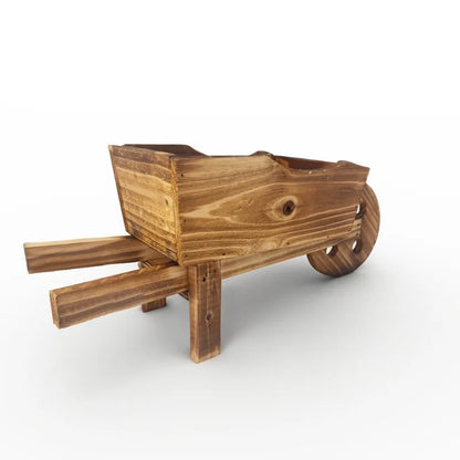 Jardinière Brouette en Bois