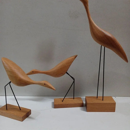 Figurine Auckland en bois massif