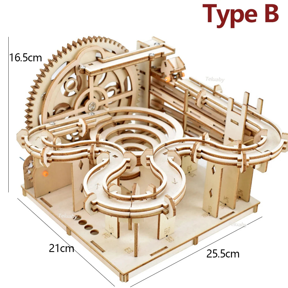 Circuit à billes Marble Run en bois