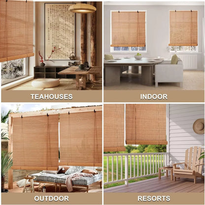 Store enrouleur en bambou sur mesure