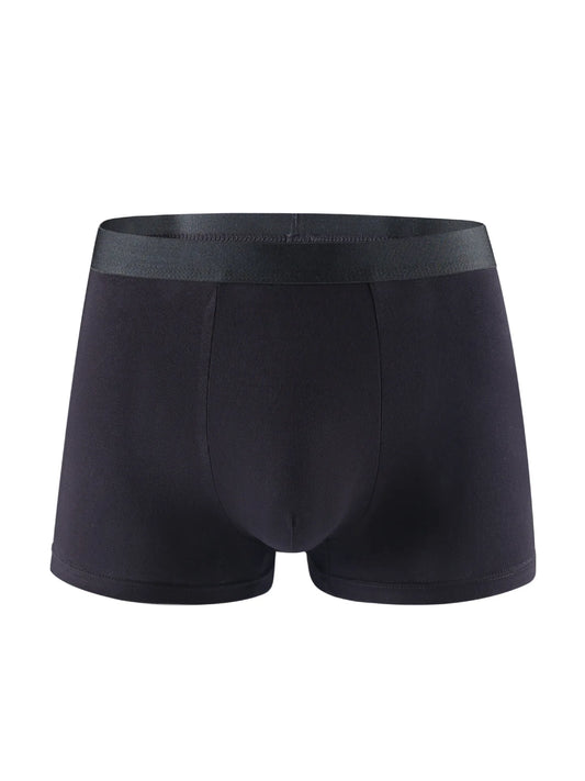 Boxer en fibre de bambou noir