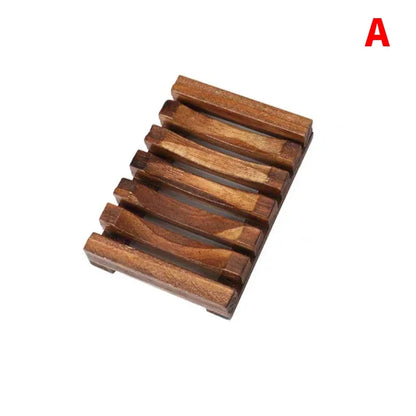 Porte-savon en bois naturel
