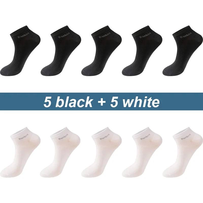 Chaussettes Courtes en Fibre de Bambou