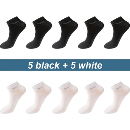 Chaussettes Courtes en Fibre de Bambou
