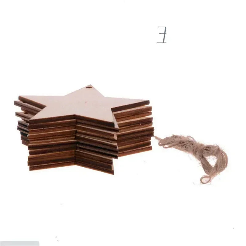 Ornements de Noël en Bois
