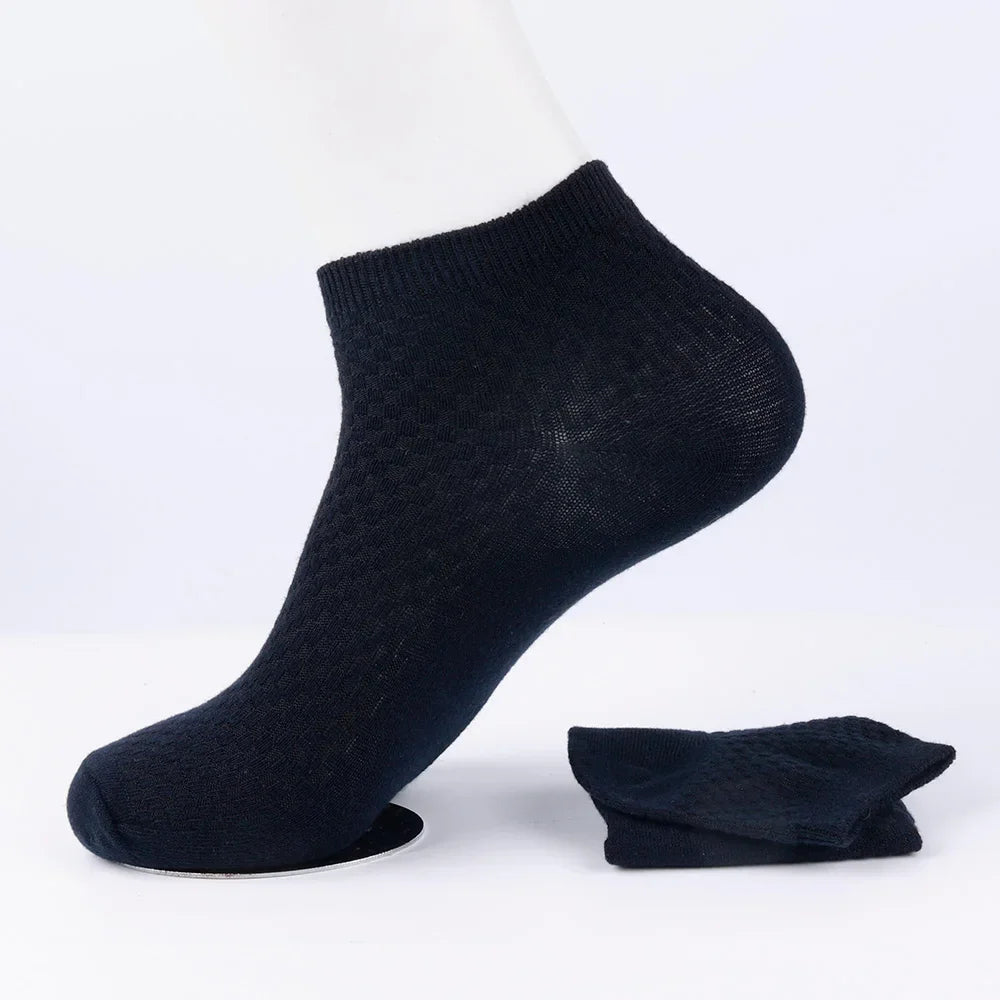 5 Paires De Chaussettes en Fibre de Bambou
