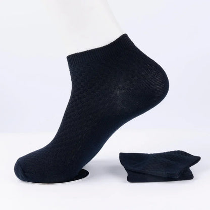 5 Paires De Chaussettes en Fibre de Bambou