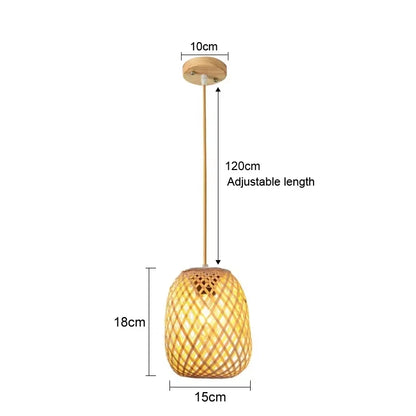 Applique Murale Alberoise en Bambou