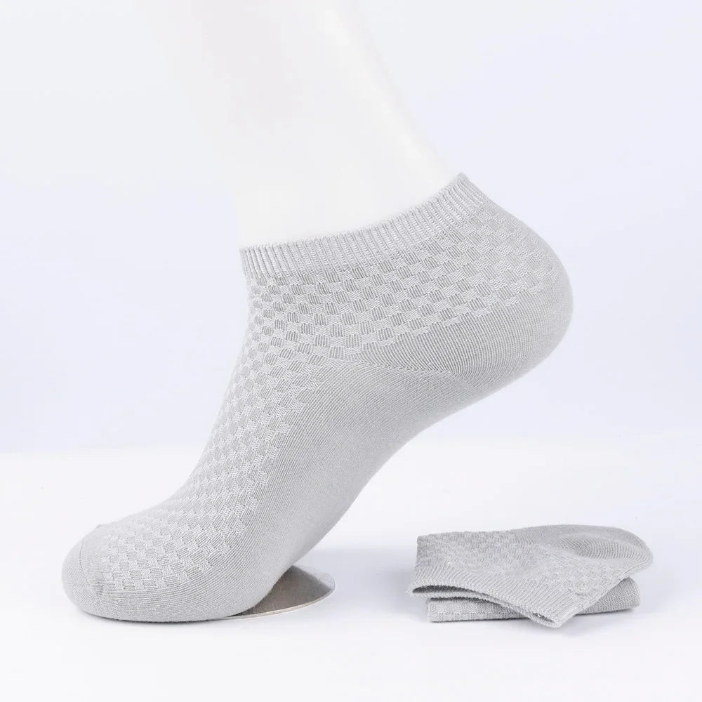 5 Paires De Chaussettes en Fibre de Bambou