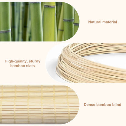 Store enrouleur 100% bambou