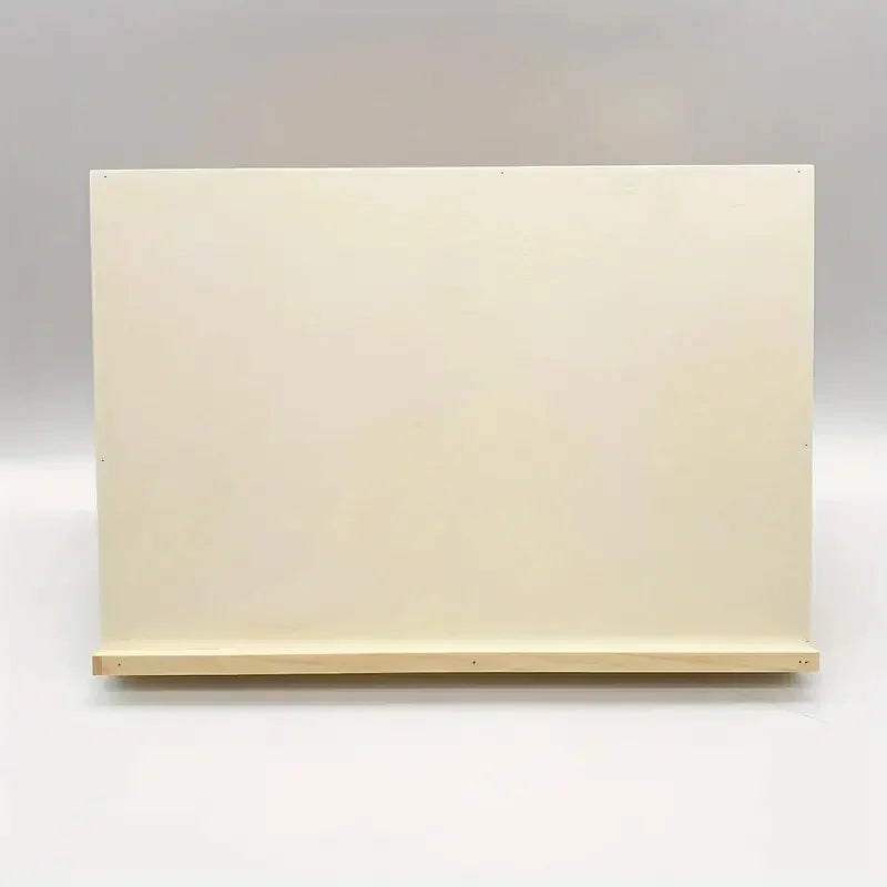 Support d'art incliné en bois