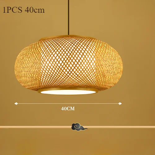 Suspension Lanterne Bambou Japonais