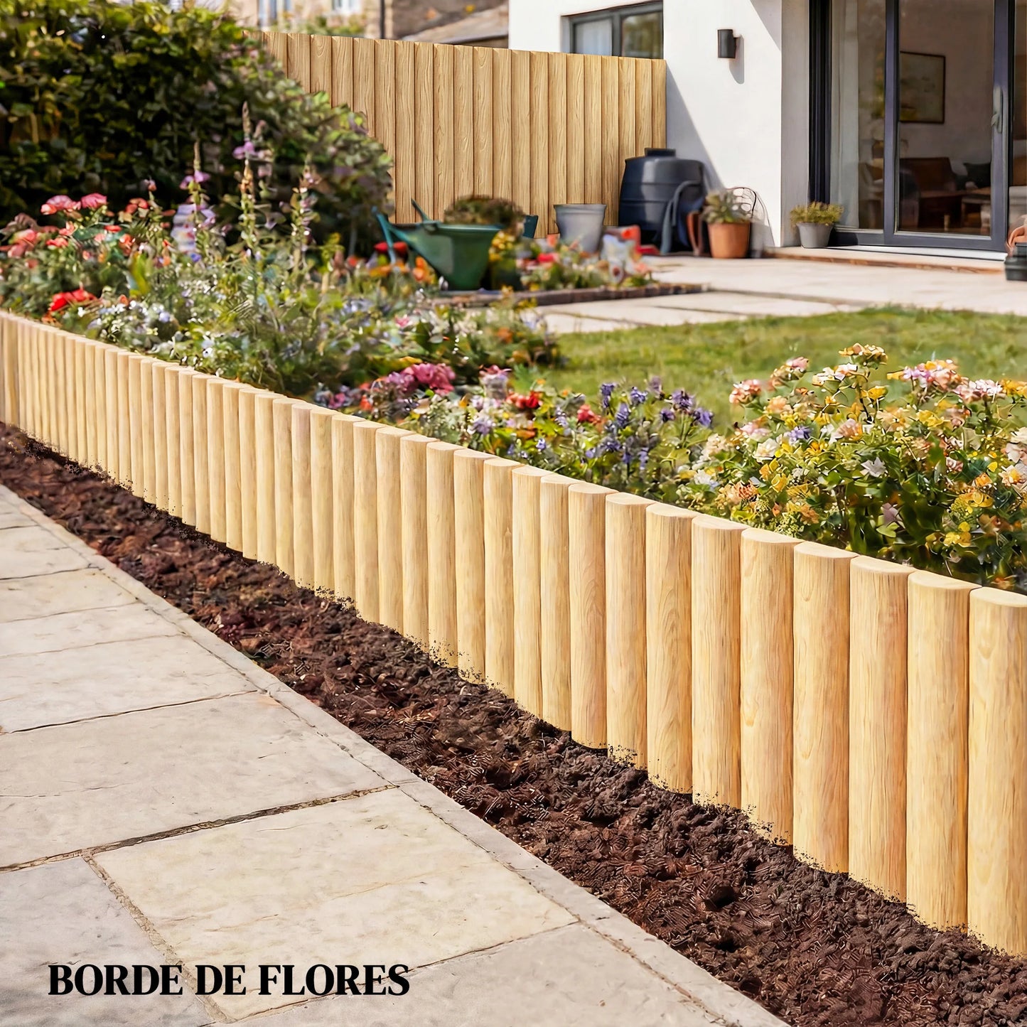 Bordure de Jardin en Sapin