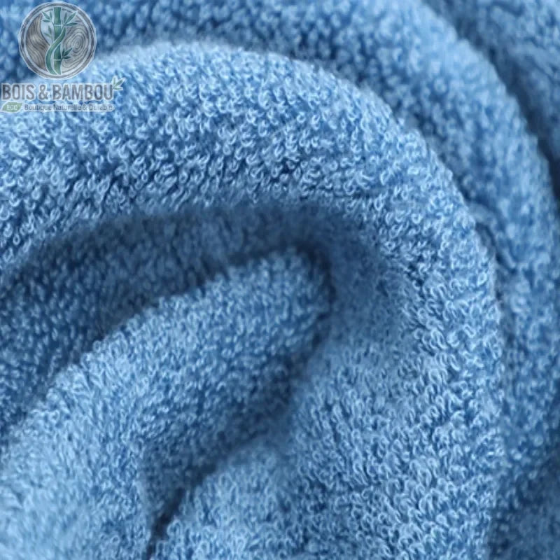 Texture fibre bambou serviette de bain douce