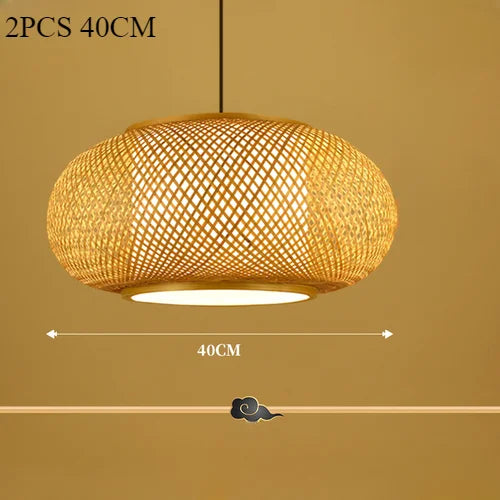 Suspension Lanterne Bambou Japonais