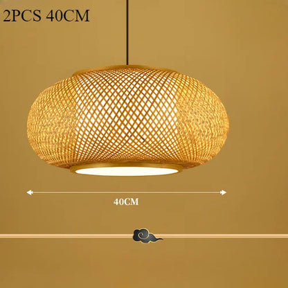 Suspension Lanterne Bambou Japonais