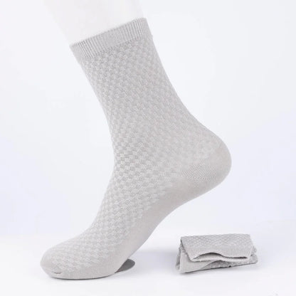 5 Paires De Chaussettes en Fibre de Bambou