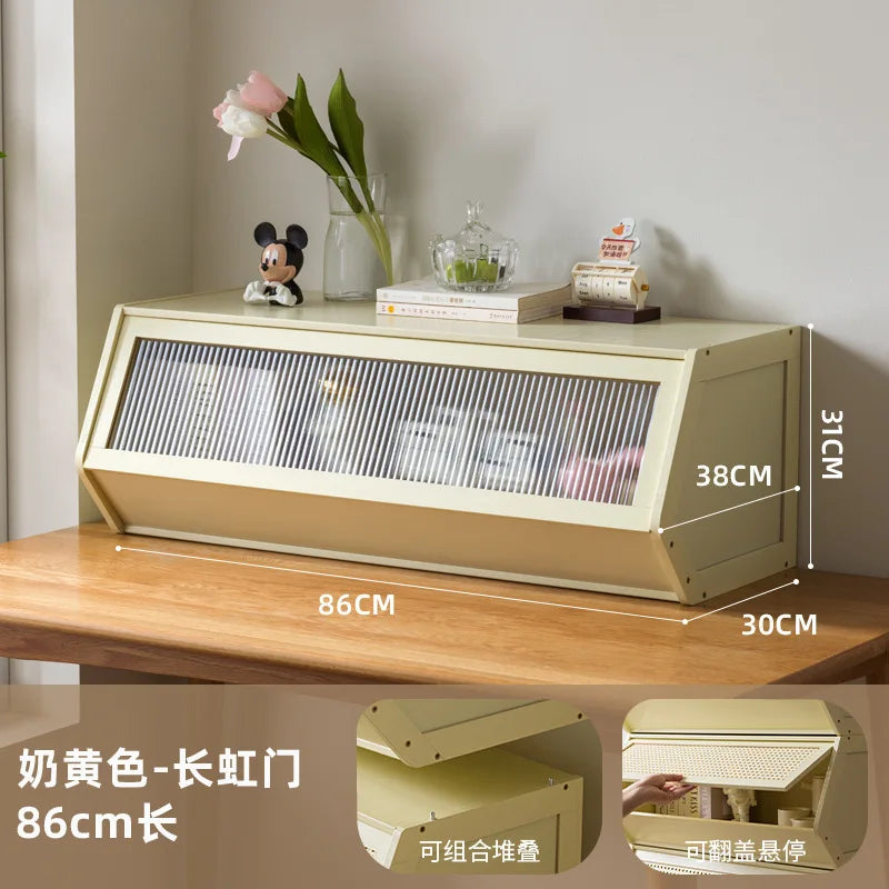 Armoire de rangement en bambou