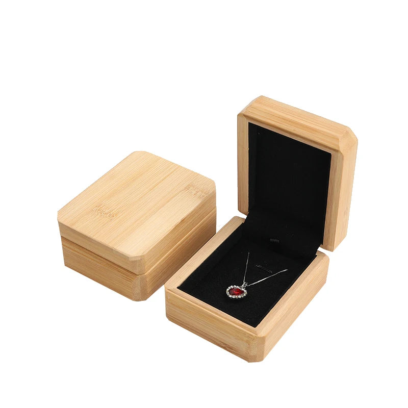 Boîte à Bijoux en Bois de Bambou