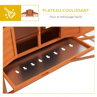 Clapier XXL en Bois