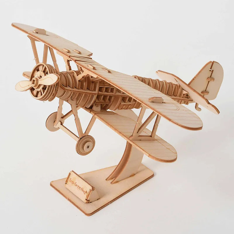Maquette de vehicule en bois
