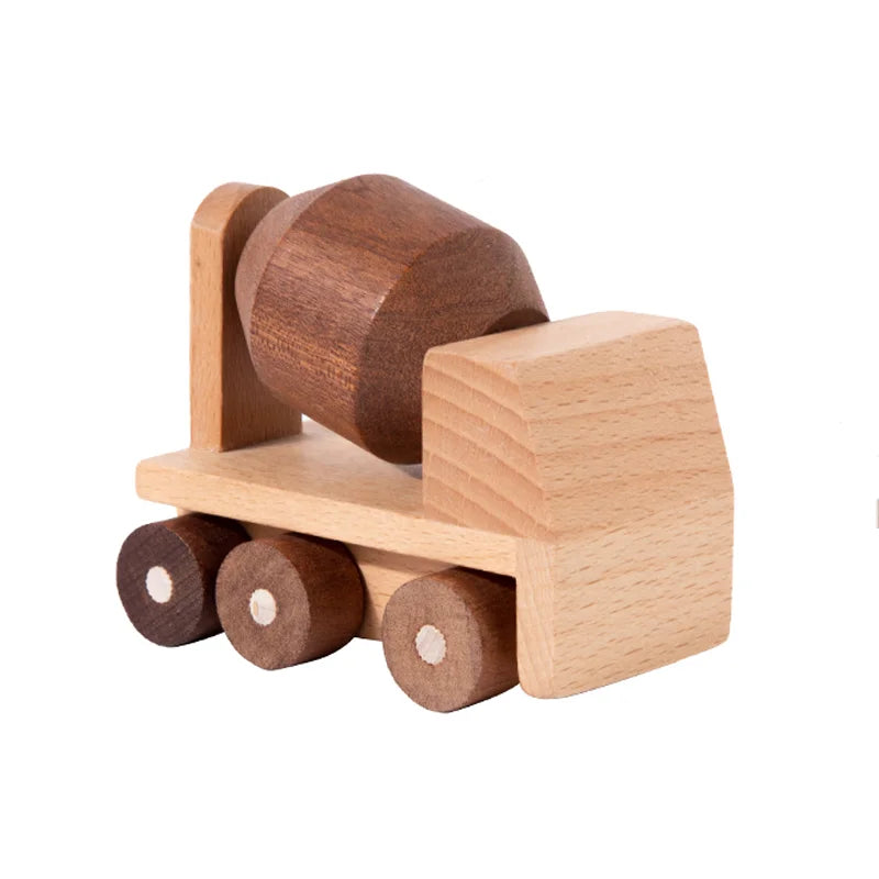 Voiture en bois de hêtre éducative