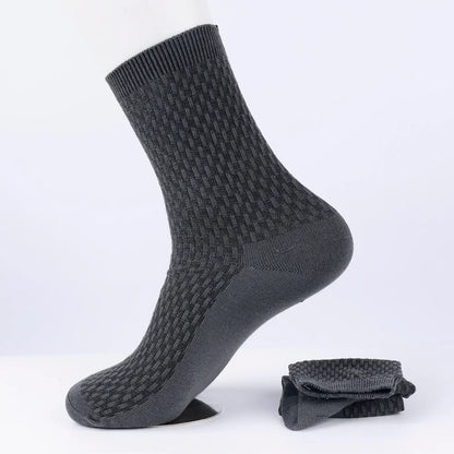 5 Paires De Chaussettes en Fibre de Bambou