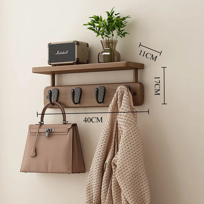 Porte-manteau mural en bambou Nan