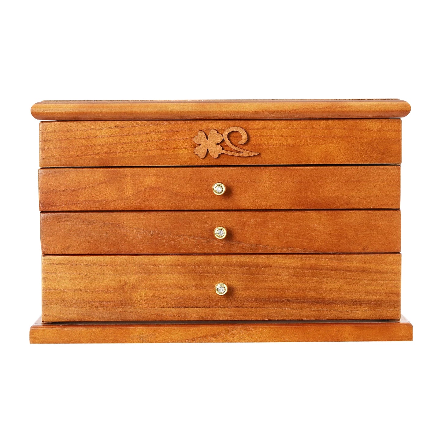 Boîte à Bijoux Multicouche en Bois