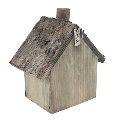 Nichoir à oiseaux suspendu en bois