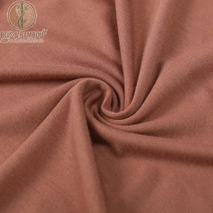 T-shirt bébé bambou vue de profil, fibre douce respirante adaptée à la peau sensible