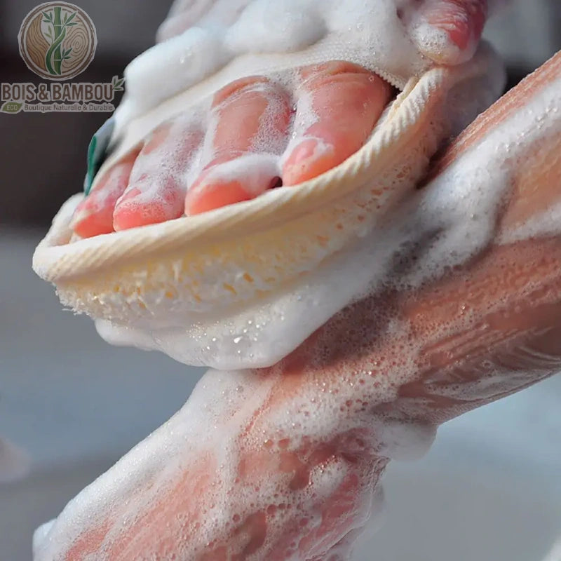Éponge de Luffa Naturel Exfoliante pour le Corps