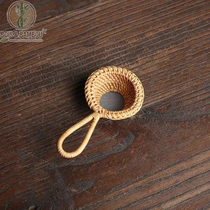 Passoire the bambou modele C, infuseur naturel ceremonie the japonaise, Bois et Bambou Eco