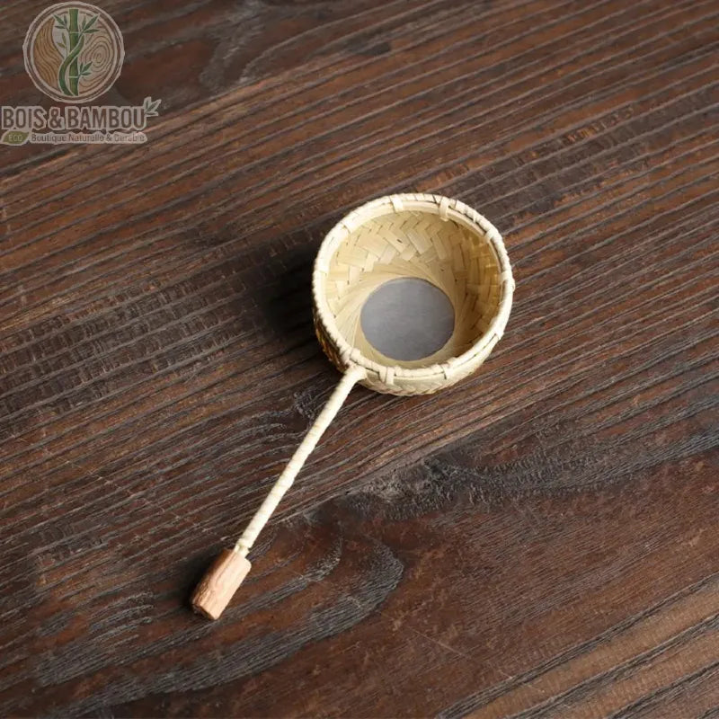 Passoire the bambou modele E, infuseur artisanal forme conique, Bois et Bambou Eco
