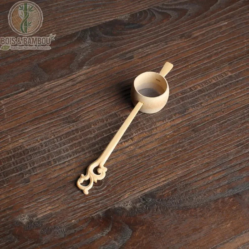Passoire the bambou modele H, filtre tresse main accessoire ceremonie, Bois et Bambou Eco